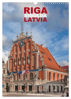 Riga Sigulda Latvia (Wall Calendar 2025 DIN A3 portrait), CALVENDO 12 Month Wall Calendar