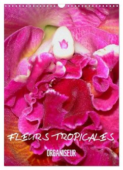 Fleurs tropicales / organiseur (Calendrier mural 2025 DIN A3 horizontal), CALVENDO calendrier mensuel - Blank, Rudolf