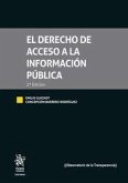El derecho de acceso a la información pública 2ª Edición