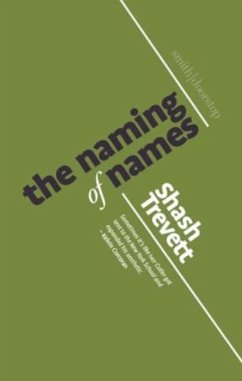 Cover The Naming of Names