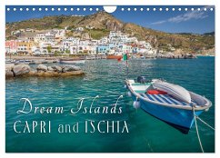 Dream Islands Capri and Ischia (Wall Calendar 2025 DIN A4 landscape), CALVENDO 12 Month Wall Calendar