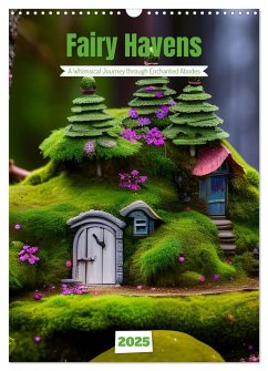 Tiny Fairy Havens (Wall Calendar 2025 DIN A3 portrait), CALVENDO 12 Month Wall Calendar
