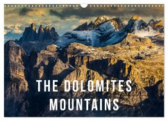The Dolomites Mountains (Wall Calendar 2025 DIN A3 landscape), CALVENDO 12 Month Wall Calendar
