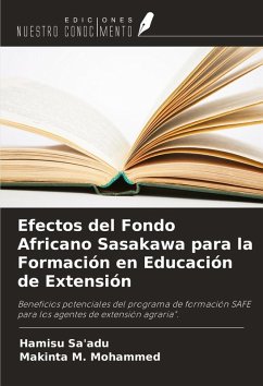 Cover Efectos del Fondo Africano Sasakawa para la Formación en Educación de Extensión