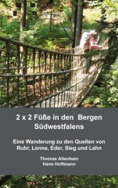 Cover 2 x 2 Füße in den Bergen Südwestfalens