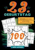 23. Geburtstag- Sudoku Geschenkbuch
