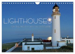 Lighthouses on the West Coast of Scotland (Wall Calendar 2025 DIN A4 landscape), CALVENDO 12 Month Wall Calendar - Haafke, Udo