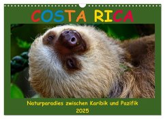 Costa Rica - Naturparadies zwischen Karibik und Pazifik (Wandkalender 2025 DIN A3 quer), CALVENDO Monatskalender
