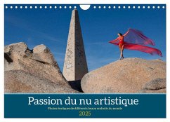 Passion du nu artistique (Calendrier mural 2025 DIN A4 vertical), CALVENDO calendrier mensuel
