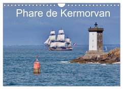 Phare de Kermorvan (Calendrier mural 2025 DIN A4 vertical), CALVENDO calendrier mensuel