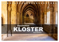 Faszination Kloster (Tischkalender 2025 DIN A5 quer), CALVENDO Monatskalender - Calvendo;Schickert, Peter