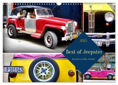 Best of Jeepster - Das Cabrio von Willys-Overland (Wandkalender 2025 DIN A3 quer), CALVENDO Monatskalender