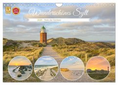 Wunderschönes Sylt - Perle der Nordsee (Wandkalender 2025 DIN A4 quer), CALVENDO Monatskalender - Calvendo;Valjak, Michael