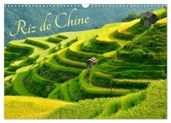 Riz de Chine (Calendrier mural 2025 DIN A3 vertical), CALVENDO calendrier mensuel - Rollier, Jean-Luc