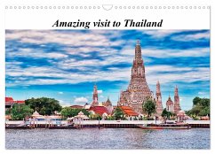 Amazing visit to Thailand (Wall Calendar 2025 DIN A3 landscape), CALVENDO 12 Month Wall Calendar