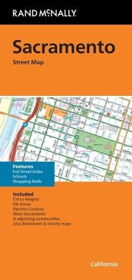 Rand McNally Folded Map: Sacramento Street Map - Rand Mcnally