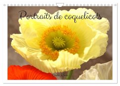 Portraits de coquelicots (Calendrier mural 2025 DIN A4 vertical), CALVENDO calendrier mensuel