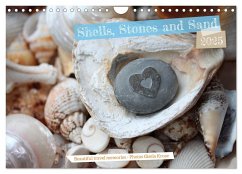 Shells, Stones and Sand (Wall Calendar 2025 DIN A4 landscape), CALVENDO 12 Month Wall Calendar - Kruse, Gisela