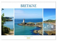 BRETAGNE La Rade de Brest (Calendrier mural 2025 DIN A3 vertical), CALVENDO calendrier mensuel