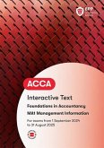 FIA Management Information MA1 FIA Management Information MA1