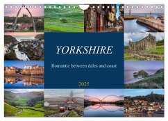 Yorkshire - Romantic between dales and coast (Wall Calendar 2025 DIN A4 landscape), CALVENDO 12 Month Wall Calendar