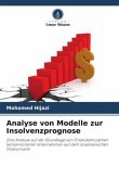 Analyse von Modelle zur Insolvenzprognose