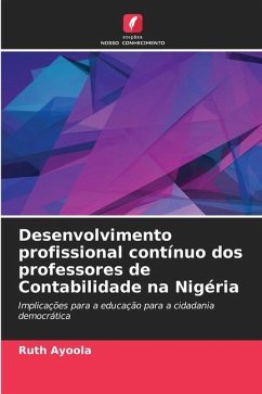 Desenvolvimento profissional contínuo dos professores de Contabilidade na Nigéria - Ayoola, Ruth