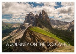 A JOURNEY ON THE DOLOMITES (Wall Calendar 2025 DIN A3 landscape), CALVENDO 12 Month Wall Calendar