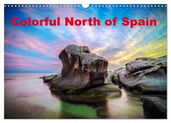 Colorful North of Spain (Wall Calendar 2025 DIN A3 landscape), CALVENDO 12 Month Wall Calendar