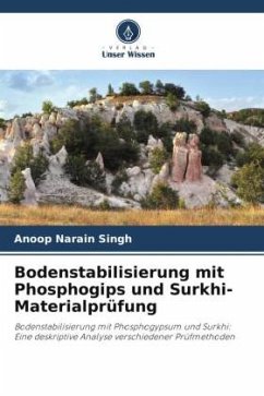 Bodenstabilisierung mit Phosphogips und Surkhi-Materialprüfung - Singh, Anoop Narain