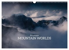 Picturesque Mountain Worlds (Wall Calendar 2025 DIN A3 landscape), CALVENDO 12 Month Wall Calendar