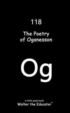 Cover The Poetry of Oganesson (eBook, ePUB)