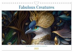 Fabulous creatures - In the land of mythical creatures (Wall Calendar 2025 DIN A4 landscape), CALVENDO 12 Month Wall Calendar - Beuck, Angelika