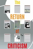 The Return of Criticism The Return of Criticism