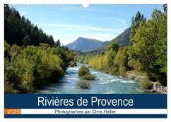 Rivières de Provence (Calendrier mural 2025 DIN A3 vertical), CALVENDO calendrier mensuel