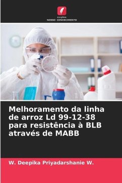 Melhoramento da linha de arroz Ld 99-12-38 para resistência à BLB através de MABB - Priyadarshanie W., W. Deepika