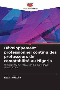 Développement professionnel continu des professeurs de comptabilité au Nigeria - Ayoola, Ruth