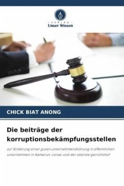 Die beiträge der korruptionsbekämpfungsstellen - BIAT ANONG, CHICK