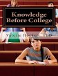 Knowledge Before College (eBook, ePUB) - Bild 1