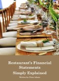 Restaurant's Financial Statements - Simply Explained (eBook, ePUB) Restaurant's Financial Statements - Simply Explained (eBook, ePUB)