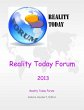 Reality Today Forum 2013 (eBook, ePUB) - Bild 1
