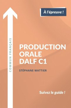 Cover Production orale DALF C1 (eBook, ePUB)