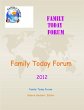 Family Today Forum: 2012 (eBook, ePUB) - Bild 1
