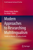 Modern Approaches to Researching Multilingualism (eBook, PDF)