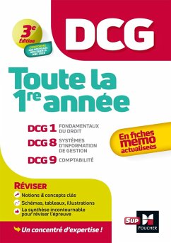 Cover DCG - Toute la 1ère année du DCG 1, 8, 9 en fiches - Révision 2024-2025 (eBook, ePUB)