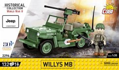 COBI 2296 Willys Matchbox & M2 Gun