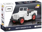 COBI Jeep 24518 - Jeep Willys CJ-2A, Bausatz 1:35, 111 Klemmbausteine COBI Jeep 24518 - Jeep Willys CJ-2A, Bausatz 1:35, 111 Klemmbausteine