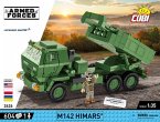 COBI Armed Forces 2626 - M142 Himars, Militärlastwagen, Bausatz 1:35, 604 Teile und 1 Artilleriefigur