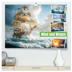 Wind und Wogen (hochwertiger Premium Wandkalender 2025 DIN A2 quer), Kunstdruck in Hochglanz - Calvendo;Gierok-Latniak, Steffen