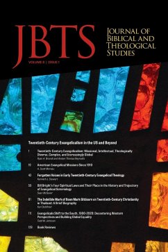 Journal of Biblical and Theological Studies, Issue 8.1